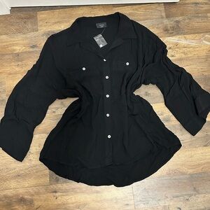 VICI Classic Black Button-Down Shirt